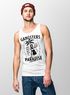 Herren Tank-Top Gangsters Paradise Printshirt T-Shirt Rapper Rap  Muskelshirt Muscle Shirt Neverless®preview