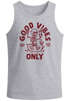 Herren Tank-Top Good Vibes Only Quietsche-Ente Motivprint Sommer Fashion Muskelshirt Neverless®preview