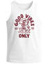 Herren Tank-Top Good Vibes Only Quietsche-Ente Motivprint Sommer Fashion Muskelshirt Neverless®preview