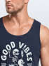 Herren Tank-Top Good Vibes Only Quietsche-Ente Motivprint Sommer Fashion Muskelshirt Neverless®preview