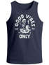 Herren Tank-Top Good Vibes Only Quietsche-Ente Motivprint Sommer Fashion Muskelshirt Neverless®preview