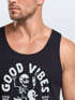 Herren Tank-Top Good Vibes Only Quietsche-Ente Motivprint Sommer Fashion Muskelshirt Neverless®preview