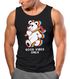 Herren Tank-Top Good Vibes Only Teddy Bär Axt Sarkasmus Teachwear Muskelshirt Neverless®preview
