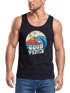 Herren Tank-Top Good Vibes Welle Hippie Slogan Statement Surf Design Vintage Retro Muskelshirt Muscle Shirt Neverless®preview