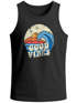 Herren Tank-Top Good Vibes Welle Hippie Slogan Statement Surf Design Vintage Retro Muskelshirt Muscle Shirt Neverless®preview