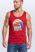 Herren Tank-Top Good Vibes Welle Hippie Slogan Statement Surf Design Vintage Retro Muskelshirt Muscle Shirt Neverless®preview