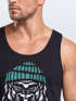 Herren Tank-Top Gorilla Affe Monkey Captain Sailor Seemann Muskelshirt Muscle Shirt Neverless®preview
