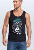 Herren Tank-Top Gorilla Affe Monkey Captain Sailor Seemann Muskelshirt Muscle Shirt Neverless®preview