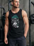 Herren Tank-Top Gorilla Affe Monkey Captain Sailor Seemann Muskelshirt Muscle Shirt Neverless®preview