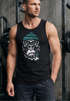 Herren Tank-Top Gorilla Affe Monkey Captain Sailor Seemann Muskelshirt Muscle Shirt Neverless®preview