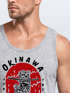 Herren Tank-Top Hattori Hanzo Sword and Sushi Okinawa Japan Schriftzeichen Superior Design Muskelshirt Neverless®preview