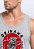 Herren Tank-Top Hattori Hanzo Sword and Sushi Okinawa Japan Schriftzeichen Superior Design Muskelshirt Neverless®preview