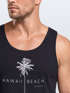 Herren Tank-Top Hawaii Beach Palme Muskelshirt Muscle Shirt Neverless®preview