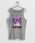 Herren Tank-Top Hawaii Summer Schriftzug Palmen Foto-Print Sommer Surfing Muskelshirt Muscle Shirt Neverless®preview