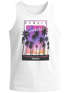 Herren Tank-Top Hawaii Summer Schriftzug Palmen Foto-Print Sommer Surfing Muskelshirt Muscle Shirt Neverless®preview