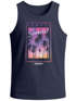 Herren Tank-Top Hawaii Summer Schriftzug Palmen Foto-Print Sommer Surfing Muskelshirt Muscle Shirt Neverless®preview