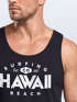 Herren Tank-Top Hawaii Surfing Sommer Sonne Strand Beach Muskelshirt Muscle Shirt Neverless®preview
