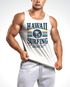 Herren Tank-Top Hawaii Surfing Sommer Strand Palme Print Muskelshirt Muscle Shirt Neverless®preview