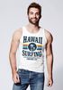 Herren Tank-Top Hawaii Surfing Sommer Strand Palme Print Muskelshirt Muscle Shirt Neverless®preview