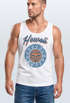 Herren Tank-Top Hawaii Tattoo Tribal Maui Ethno Style Muskelshirt Muscle Shirt Neverless®preview