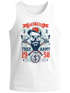 Herren Tank Top Hipster modern Lumberjack Stay fresh Skull Totenkopf Neverless®preview