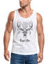 Herren Tank Top Hirsch Geweih Traumfänger Atzekenmuster Boho Ethno Neverless®preview