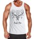 Herren Tank Top Hirsch Geweih Traumfänger Atzekenmuster Boho Ethno Neverless®preview