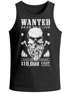 Herren Tank-Top Holzfäller Totenkopf mit Bart Neverless®preview