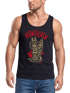 Herren Tank-Top Honolulu Tiki Totem Maske Surfbrett Surfen Fashion Streetstyle Muskelshirt Muscle Shirt Neverless®preview