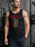 Herren Tank-Top Honolulu Tiki Totem Maske Surfbrett Surfen Fashion Streetstyle Muskelshirt Muscle Shirt Neverless®preview