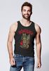 Herren Tank-Top Honolulu Tiki Totem Maske Surfbrett Surfen Fashion Streetstyle Muskelshirt Muscle Shirt Neverless®preview