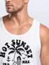 Herren Tank-Top Hot Sunset Beach Surfbord Sommer Urlaub Muskelshirt Muscle Shirt Neverless®preview