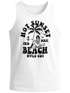 Herren Tank-Top Hot Sunset Beach Surfbord Sommer Urlaub Muskelshirt Muscle Shirt Neverless®preview