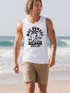 Herren Tank-Top Hot Sunset Beach Surfbord Sommer Urlaub Muskelshirt Muscle Shirt Neverless®preview