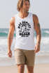 Herren Tank-Top Hot Sunset Beach Surfbord Sommer Urlaub Muskelshirt Muscle Shirt Neverless®preview