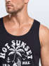 Herren Tank-Top Hot Sunset Beach Surfbord Sommer Urlaub Muskelshirt Muscle Shirt Neverless®preview