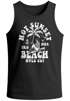 Herren Tank-Top Hot Sunset Beach Surfbord Sommer Urlaub Muskelshirt Muscle Shirt Neverless®preview