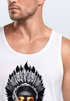Herren Tank-Top Indian Skull Indianer Totenkopf Muskelshirt Muscle Shirt Neverless®preview
