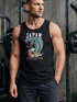 Herren Tank-Top Japan Kobra Motiv japanische Schriftzeichen Schriftzug Deadly Poison Design Fashion Streetstyle Muskelshirt Muscle Shirt Neverless®preview