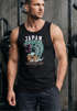 Herren Tank-Top Japan Kobra Motiv japanische Schriftzeichen Schriftzug Deadly Poison Design Fashion Streetstyle Muskelshirt Muscle Shirt Neverless®preview
