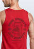 Herren Tank-Top Katze Backprint Pasta Lovers Fashion Streetstyle Muskelshirt Sommer Fashion Neverless®preview
