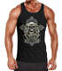 Herren Tank-Top Kreuz mit Totenkopf Cross Skulls Muscle Shirt Neverless®preview