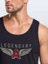 Herren Tank-Top Legendary Wings Flügel Airforce Pilot Flieger Flugzeug Muskelshirt Muscle Shirt Neverless®preview