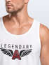 Herren Tank-Top Legendary Wings Flügel Airforce Pilot Flieger Flugzeug Muskelshirt Muscle Shirt Neverless®preview