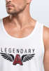 Herren Tank-Top Legendary Wings Flügel Airforce Pilot Flieger Flugzeug Muskelshirt Muscle Shirt Neverless®preview