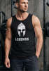 Herren Tank Top Legends Legends Sparta Spartaner Helm Neverless Neverless®preview