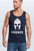 Herren Tank Top Legends Legends Sparta Spartaner Helm Neverless Neverless®preview