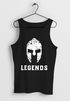 Herren Tank Top Legends Legends Sparta Spartaner Helm Neverless Neverless®preview