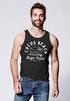 Herren Tank-Top Line Art Outline Cocos Beach Aufdruck Muskelshirt Muscle Shirt Neverless®preview