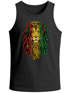 Herren Tank-Top Löwe Jamaica Reaggae Musik Rasta Lion Muskelshirt Muscle Shirt Neverless®preview